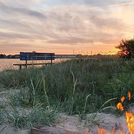 דירה Sonnenuntergangsidyll Harriersand *