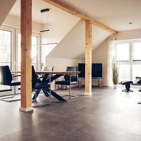 דירה Sonnenuntergangsidyll Harriersand